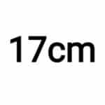 17 cm