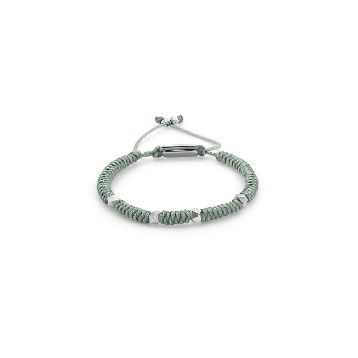 braided bracelet, snake knot