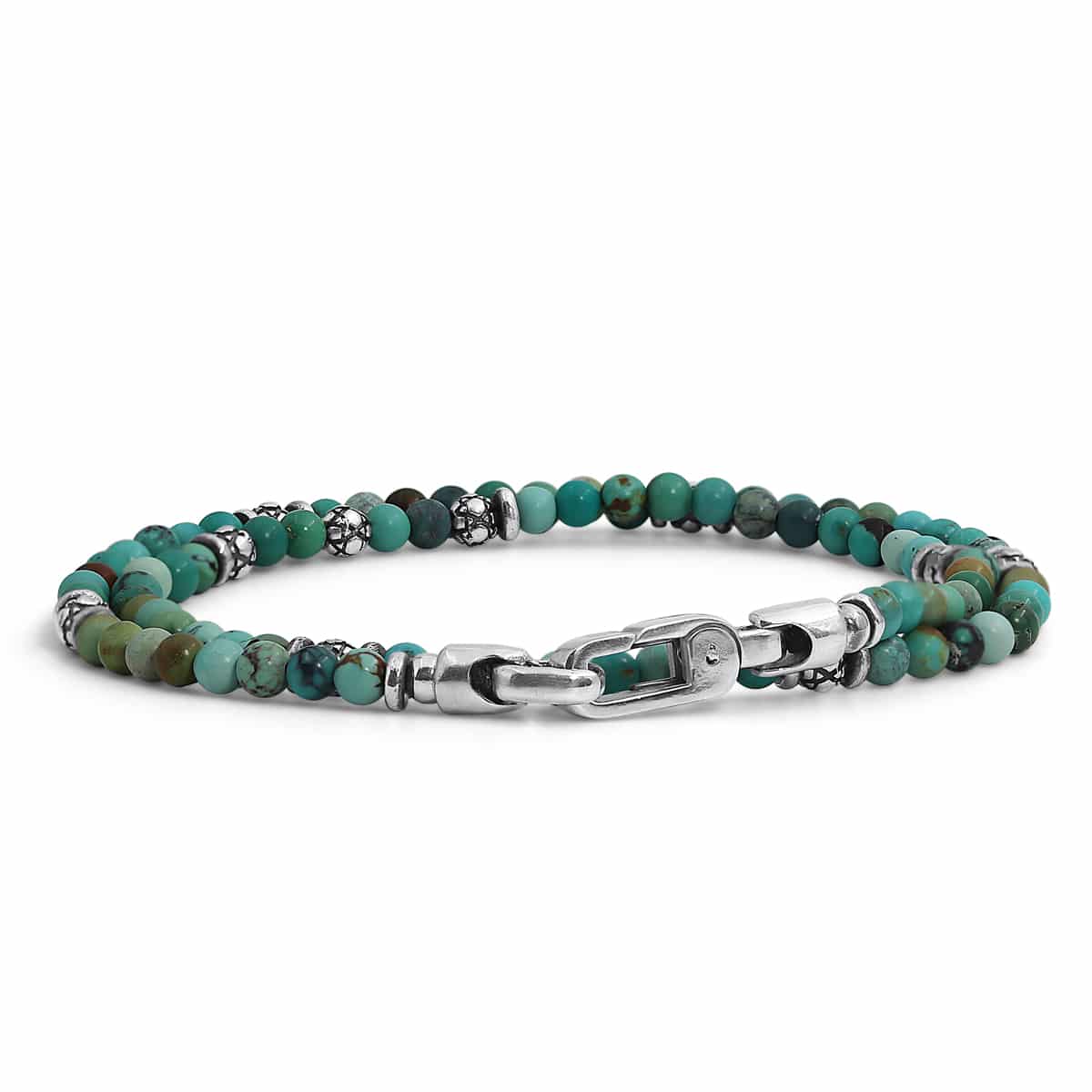 3mm turquoise wraps bracelet, by nevo onyx bracelet