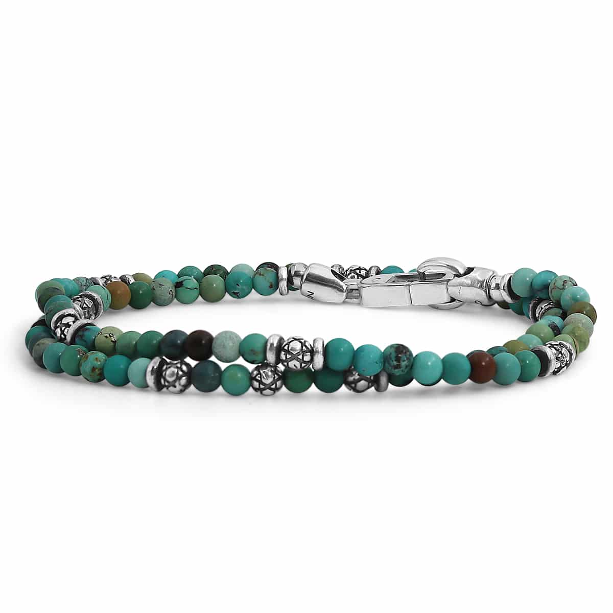 3mm turquoise wraps bracelet, by nevo onyx bracelet