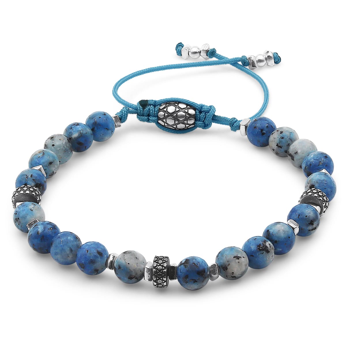 jasper bracelet, jasper gems bracelet, light blue bracelet, man beads jewelry, beaded high hand jewel, by nevo jasper bracelet