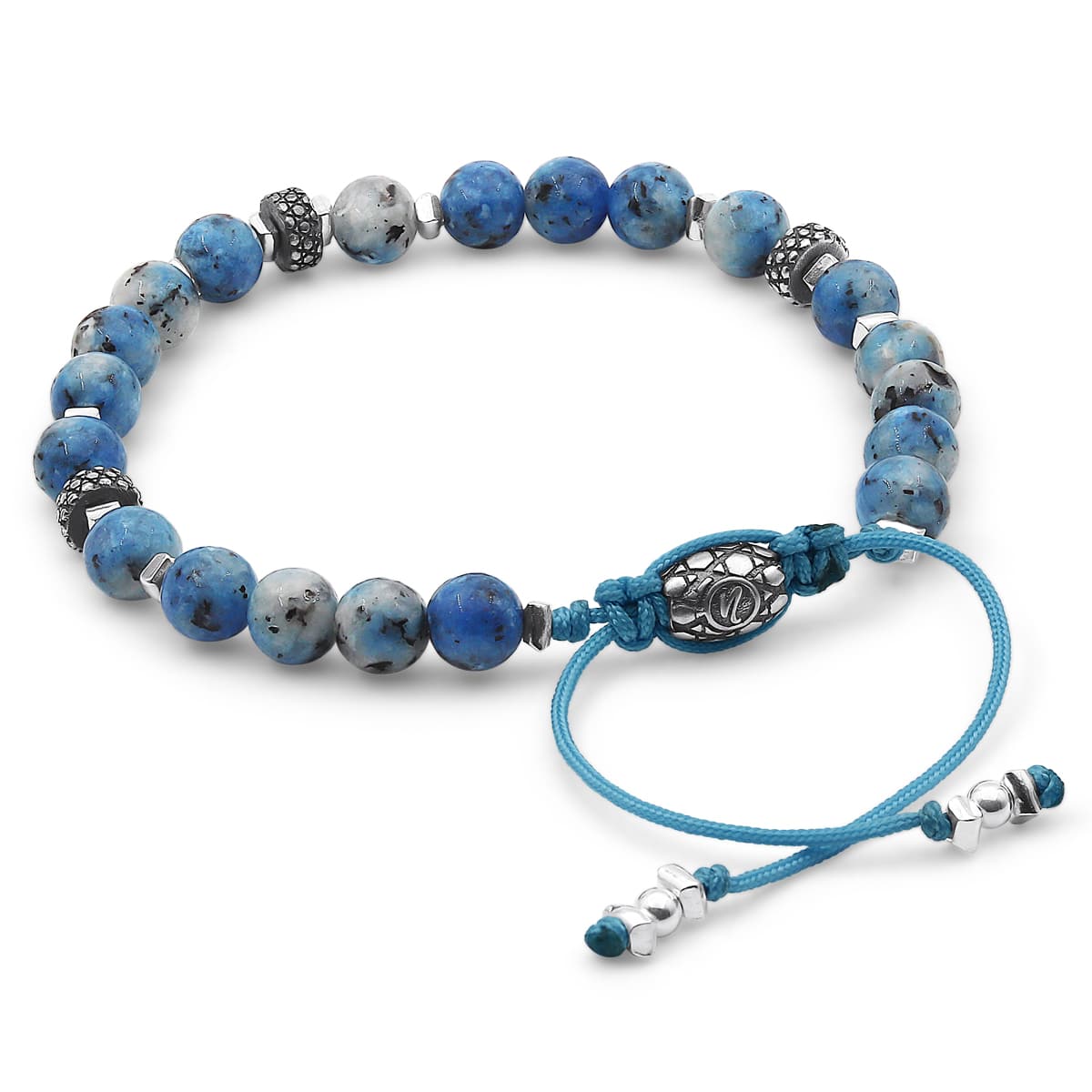 jasper bracelet, jasper gems bracelet, light blue bracelet, man beads jewelry, beaded high hand jewel, by nevo jasper bracelet